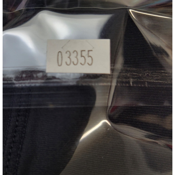 Calvin Klein Performance Pants Womens M Yoga Activewear Black White Sporty Retro - Picture 12 of 12